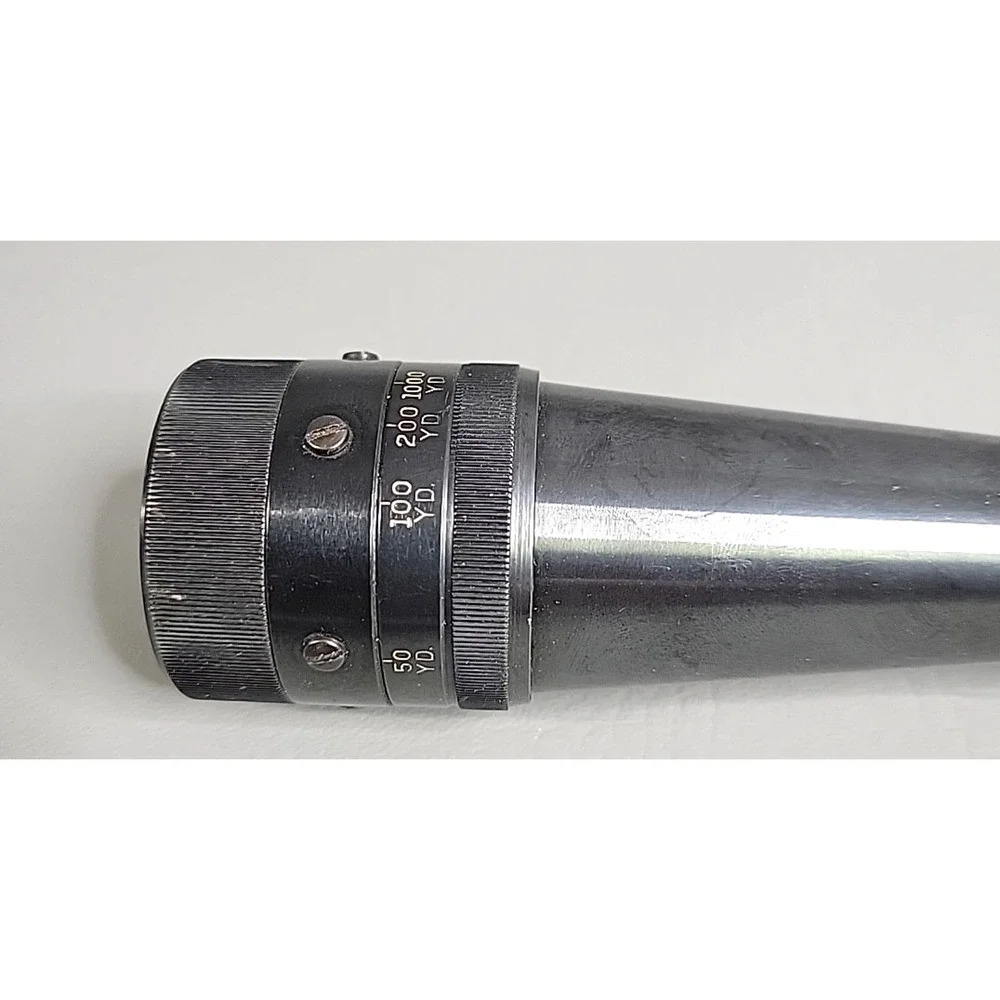 Vintage Weaver K10 60-B Rifle Scope, El Paso Tx Clear Scope Cross Hair Reticle